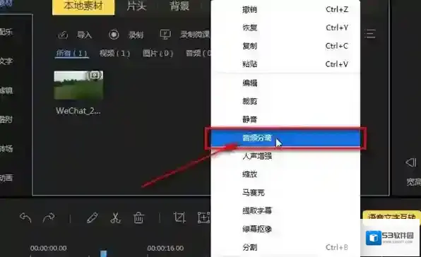 蜜蜂剪辑分离