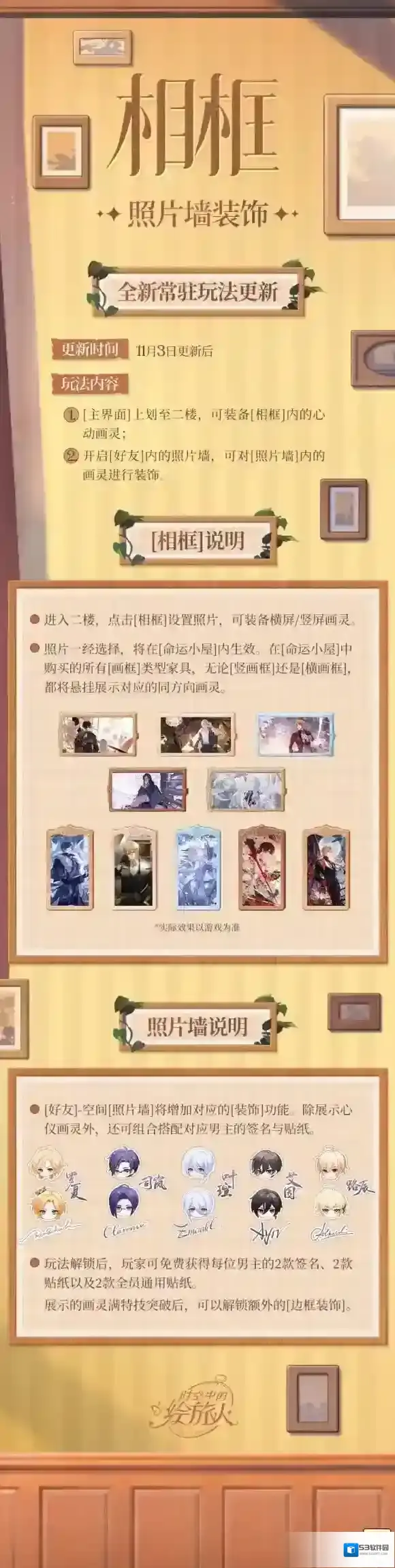 时空中的绘旅人照片墙