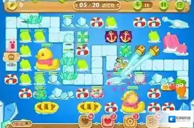保卫萝卜2第43关怎么过