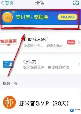 《支付宝》奖励金使用规则说明