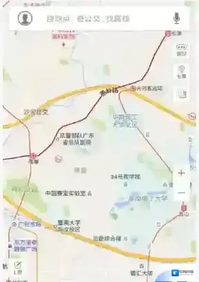 百度地图积水