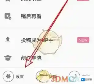 哔哩哔哩设置
