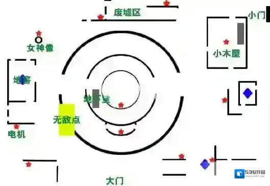 第五人格圣心医院电机在哪 第五人格圣心医院地图