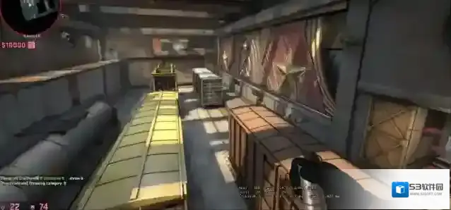 CSGO列车站台单向烟怎么丢
