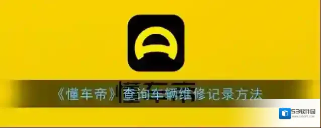 《懂车帝》查询车辆维修记录方法