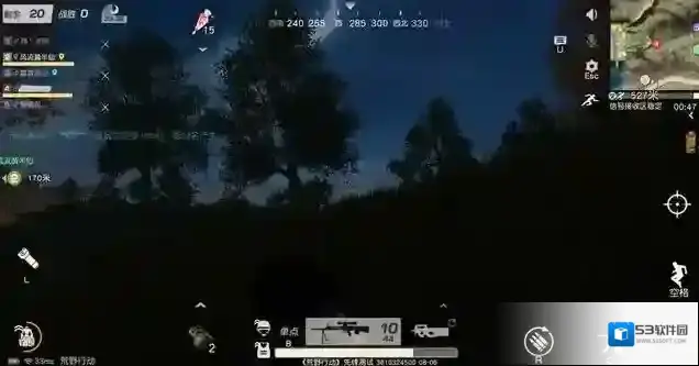 荒野行动黑夜模式