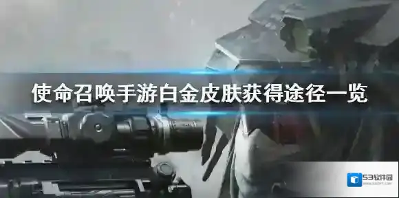 使命召唤白金
