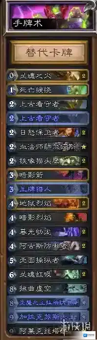 炉石传说：魔兽英雄传预组