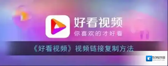 《好看视频》视频链接复制方法