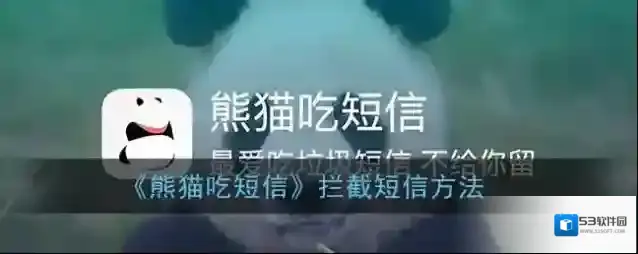 熊猫吃短信信息