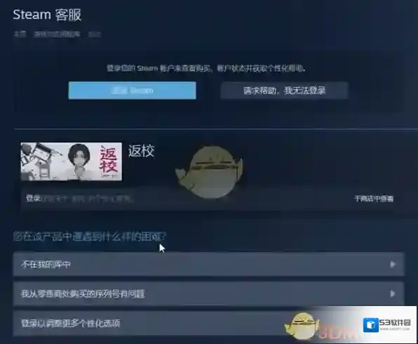 Steam选项