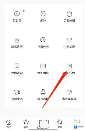 猫耳FM我的钱包
