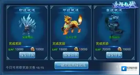 永恒仙域山海经异兽卡牌玩家