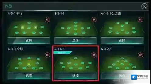 FIFA足球世界4141阵型怎么样 4141阵容搭配详解