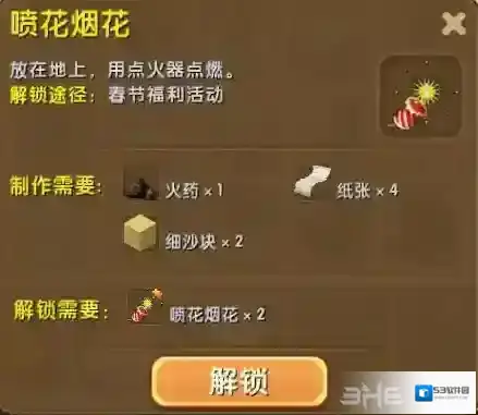 迷你世界合成表