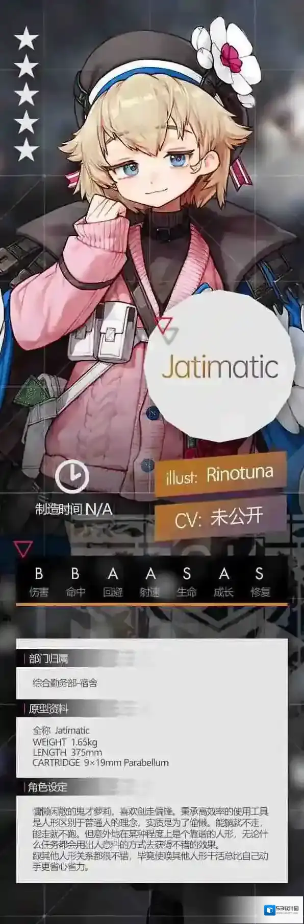 少女前线冲锋枪