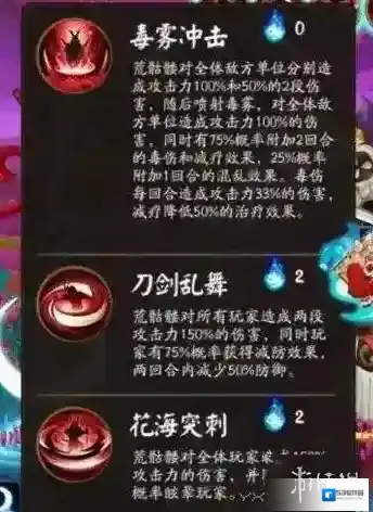 阴阳师荒骷髅全技能介绍 荒骷髅行动机制详解